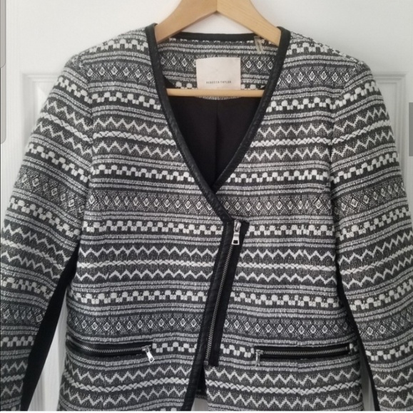 Rebecca Taylor Fancy Femme Tweed Jacket - Picture 4 of 7